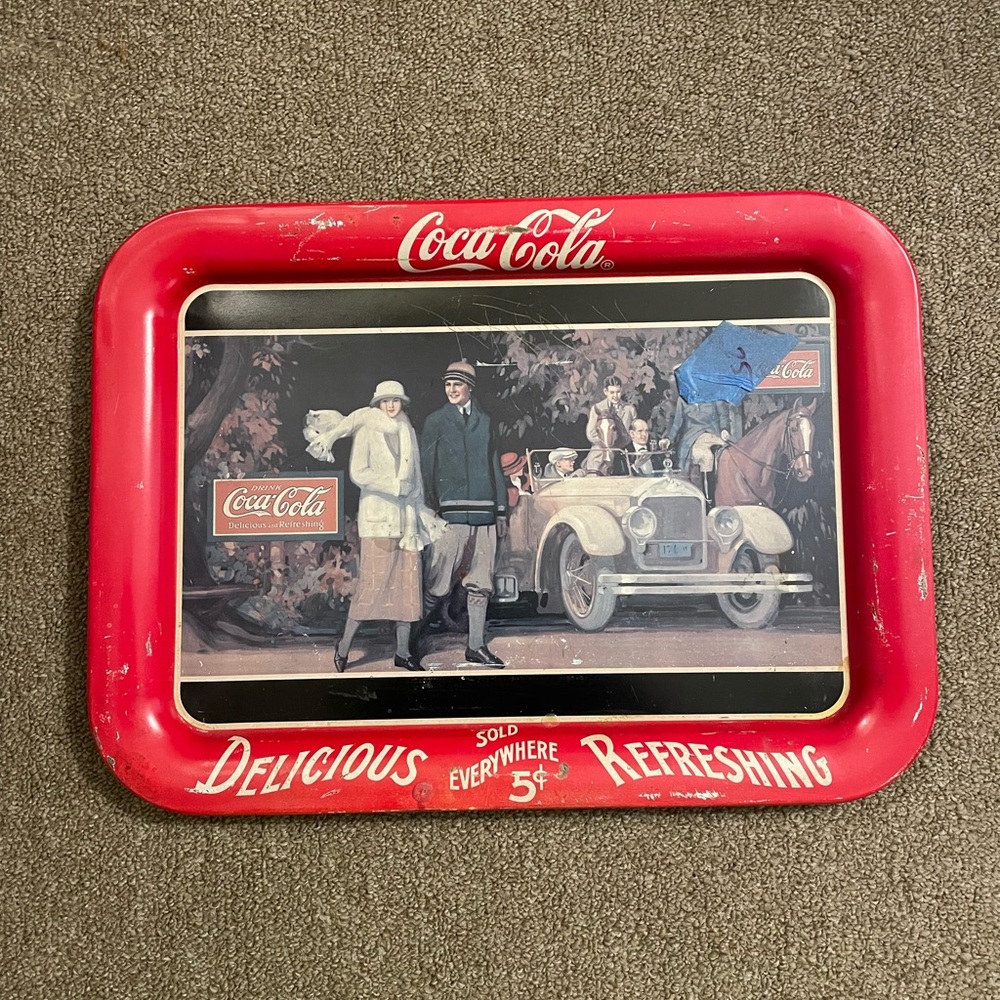 Vintage Coca Cola Tray